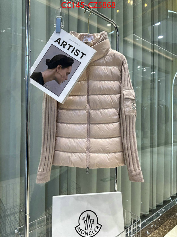 Down jacket Women-Moncler designer wholesale replica ID: CZ5868 $: 145USD