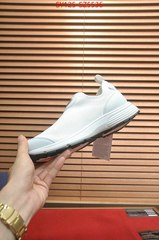 Men shoes-Dior best quality replica ID: SZ5536 $: 125USD
