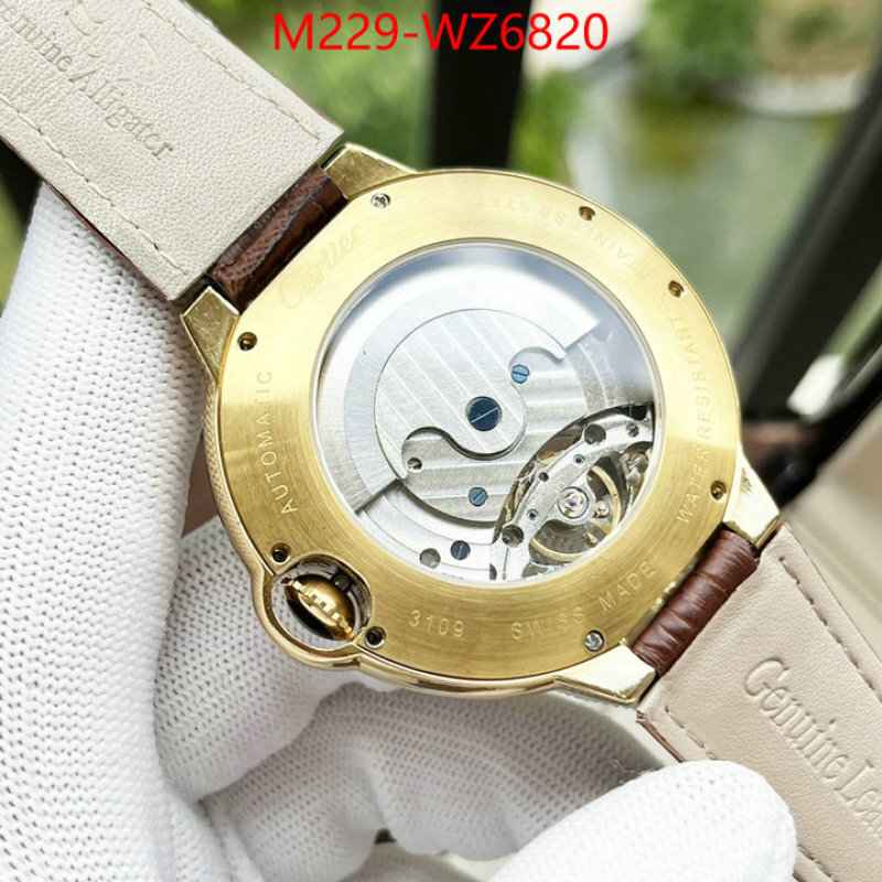 Watch(TOP)-Cartier buy high quality cheap hot replica ID: WZ6820 $: 229USD