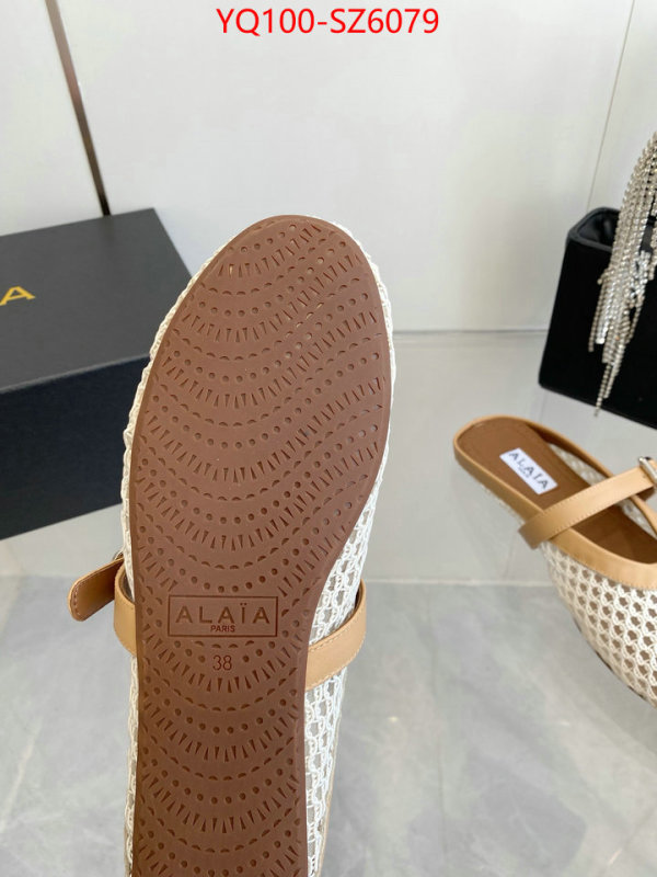 Women Shoes-ALAIA top grade ID: SZ6079 $: 100USD
