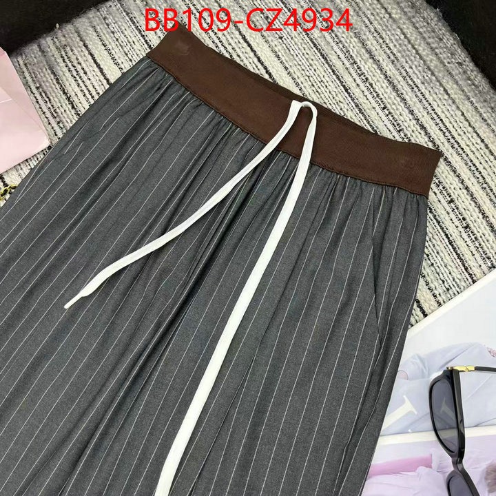 Clothing-MIU MIU luxury shop ID: CZ4934 $: 109USD