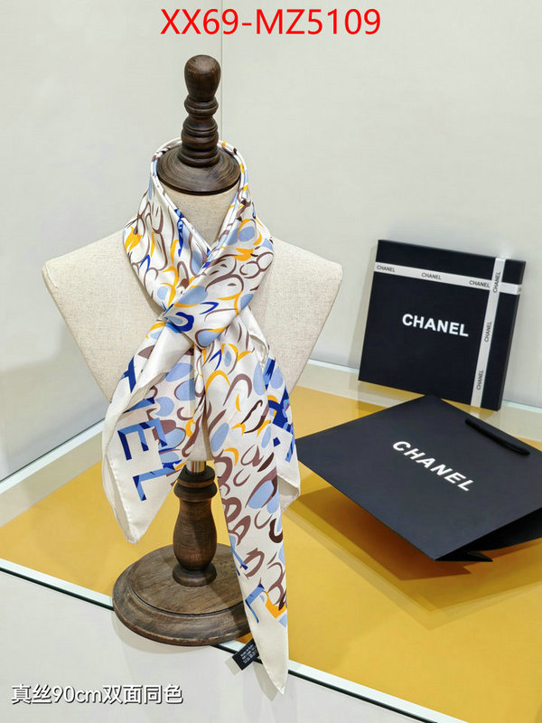 Scarf-Chanel buy cheap ID: MZ5109 $: 69USD