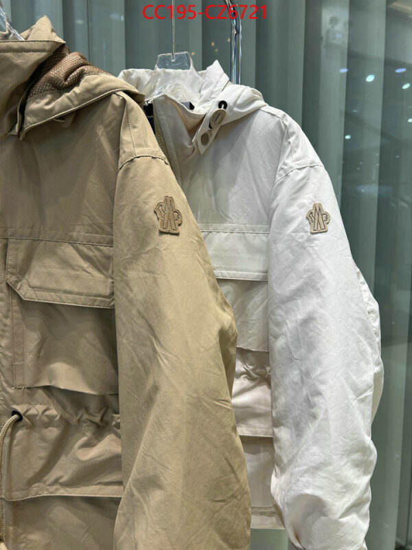 Down jacket Women-Moncler where to buy the best replica ID: CZ6721 $: 195USD