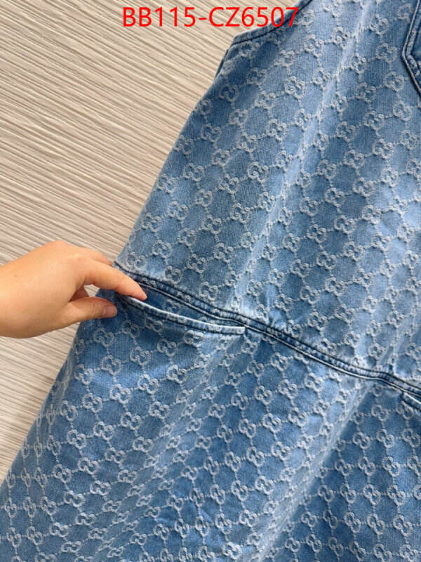 Clothing-Gucci luxury ID: CZ6507 $: 115USD