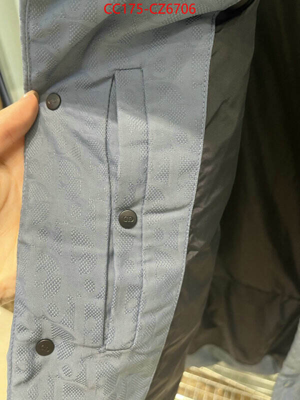 Down jacket Women-Dior replica for cheap ID: CZ6706 $: 175USD