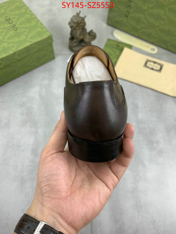Men Shoes-Gucci aaaaa+ replica ID: SZ5553 $: 145USD