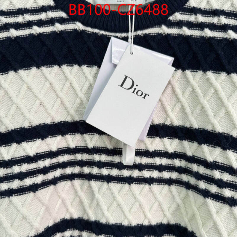 Clothing-Dior top designer replica ID: CZ6488 $: 100USD