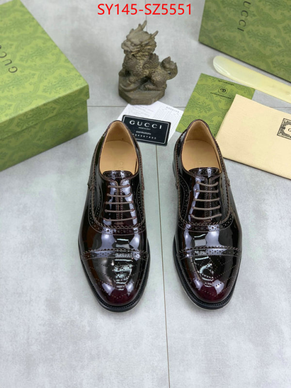 Men Shoes-Gucci best wholesale replica ID: SZ5551 $: 145USD