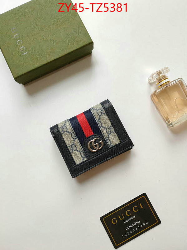 Gucci Bags(4A)-Wallet- find replica ID: TZ5381 $: 45USD,