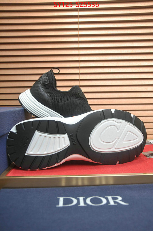 Men shoes-Dior best quality replica ID: SZ5536 $: 125USD