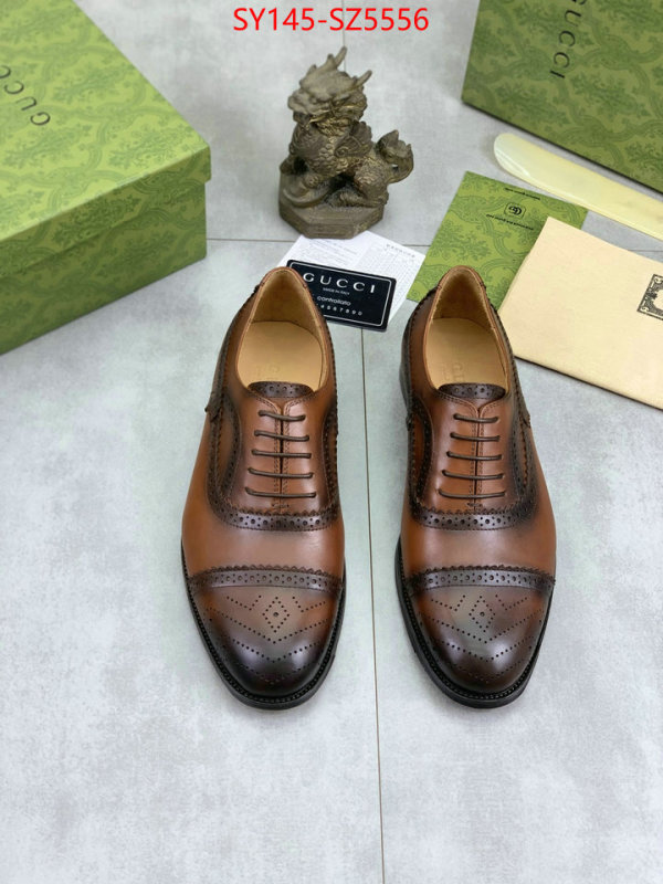 Men Shoes-Gucci fake high quality ID: SZ5556 $: 145USD