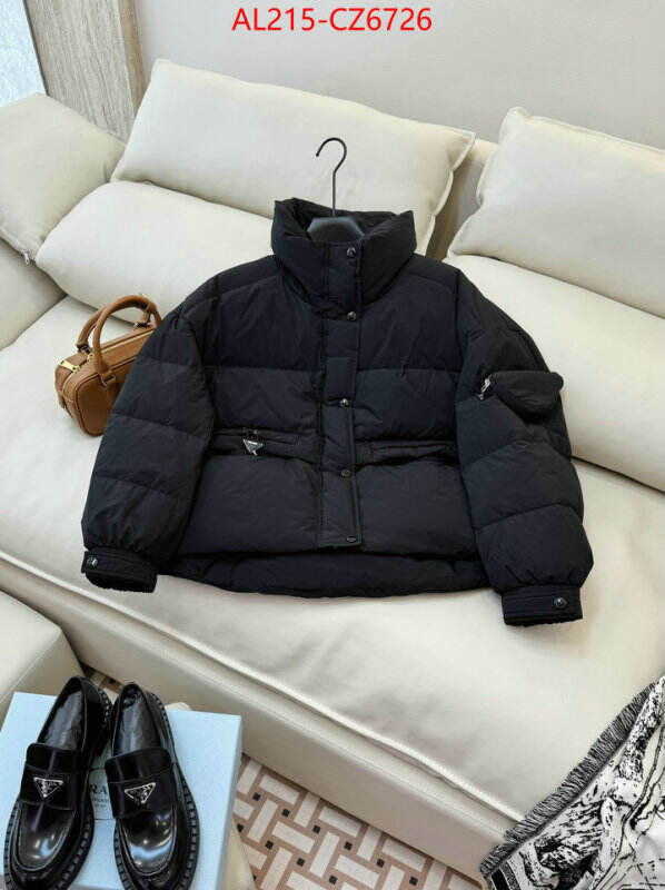 Down jacket Women-Prada replica wholesale ID: CZ6726 $: 215USD