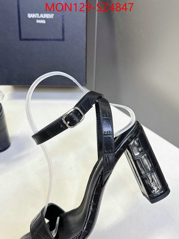 Women Shoes-YSL replica aaaaa+ designer ID: SZ4847 $: 129USD