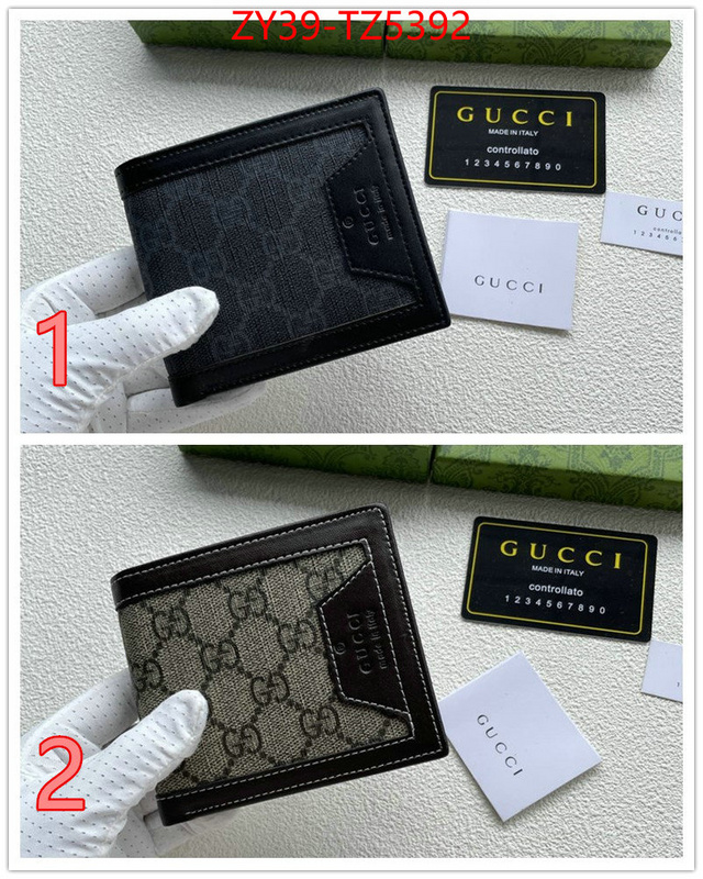 Gucci Bags(4A)-Wallet- what best designer replicas ID: TZ5392 $: 39USD,
