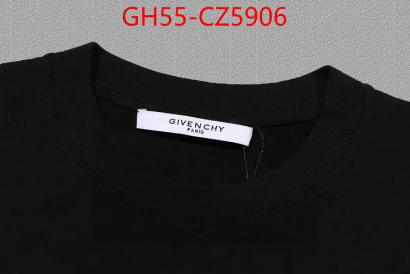 Clothing-Givenchy customize best quality replica ID: CZ5906 $: 55USD