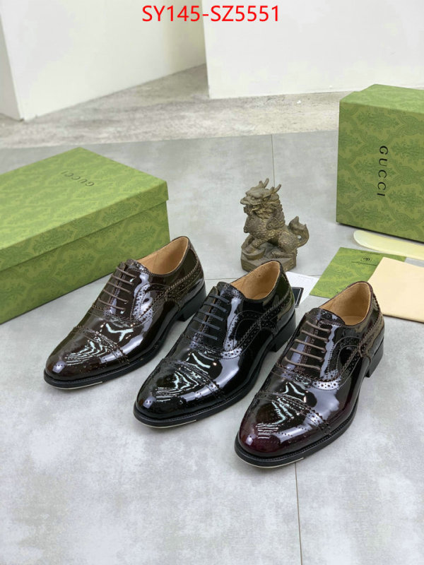 Men Shoes-Gucci best wholesale replica ID: SZ5551 $: 145USD