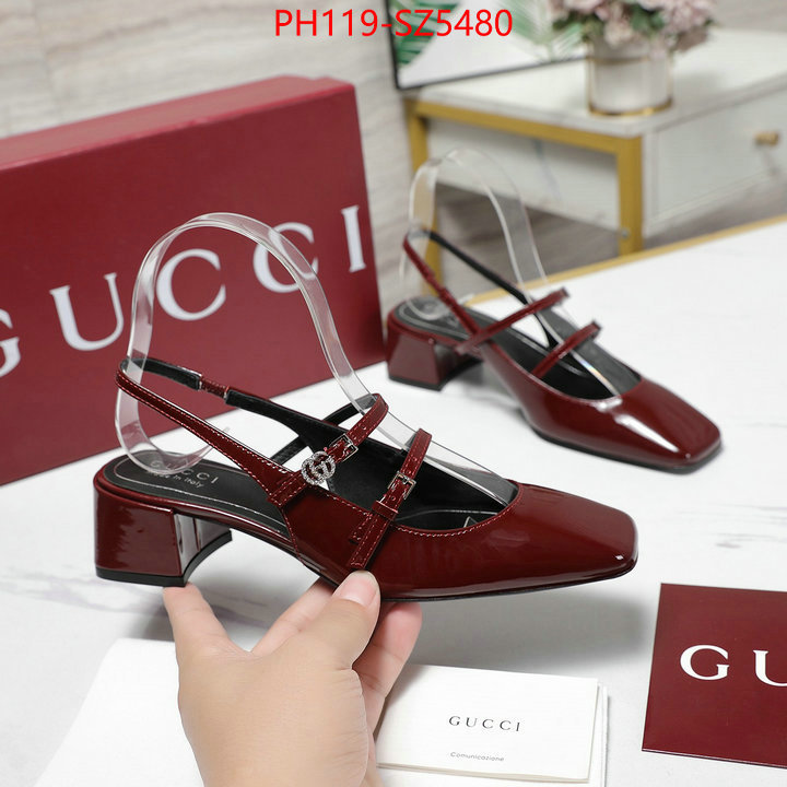 Women Shoes-Gucci top perfect fake ID: SZ5480 $: 119USD