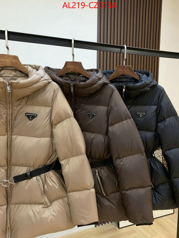 Down jacket Women-Prada knockoff highest quality ID: CZ6134 $: 219USD