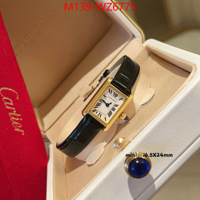 Watch(4A)-Cartier is it illegal to buy dupe ID: WZ6775 $: 139USD