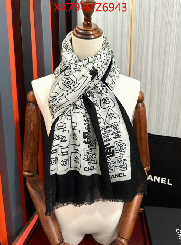 Scarf-Chanel luxury cheap replica ID: MZ6943 $: 79USD