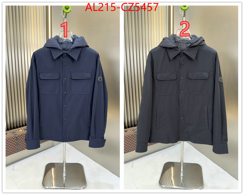 Down jacket Men-Moncler wholesale replica ID: CZ5457 $: 215USD