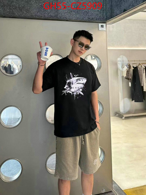 Clothing-Givenchy highest quality replica ID: CZ5909 $: 55USD