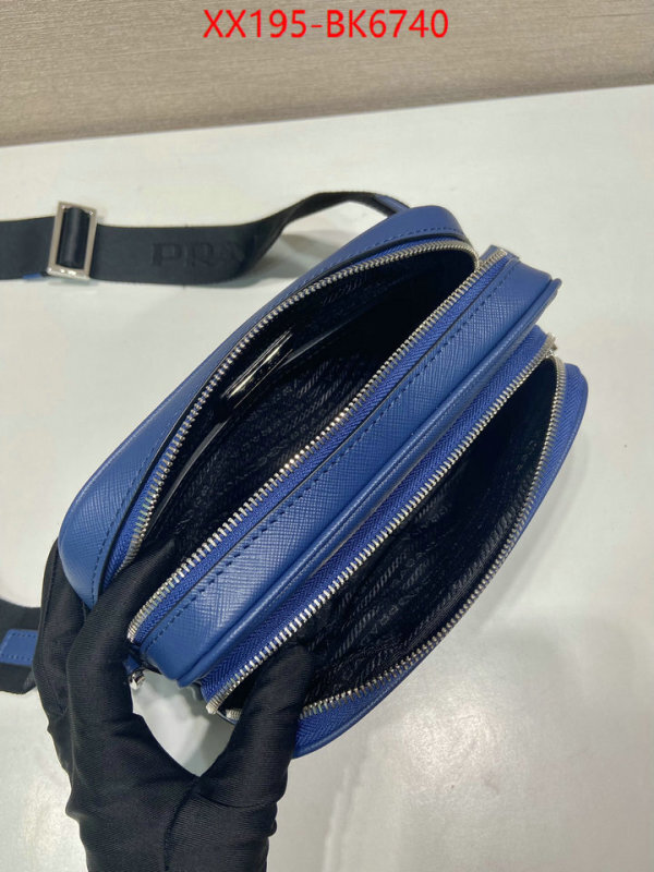 Prada Bags(TOP)-Crossbody- aaaaa+ replica designer ID: BK6740 $: 195USD,