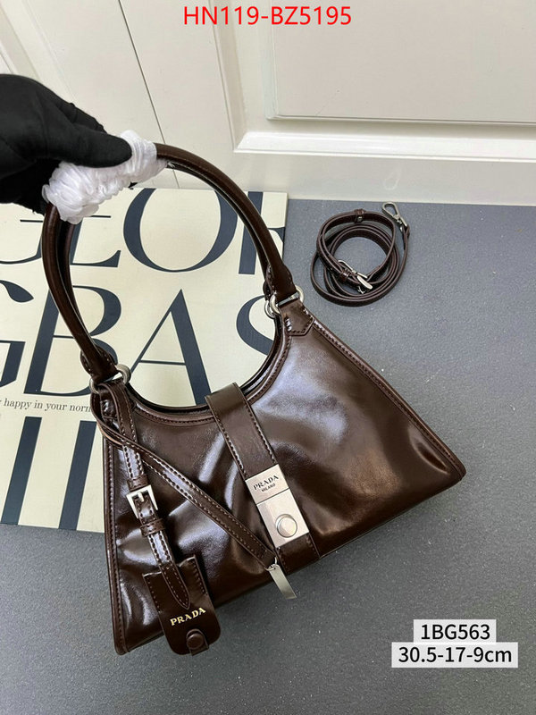 Prada Bags(4A)-Crossbody- 2024 aaaaa replica 1st copy ID: BZ5195 $: 119USD,