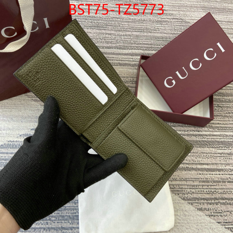 Gucci Bags(TOP)-Wallet- first top ID: TZ5773 $: 75USD,