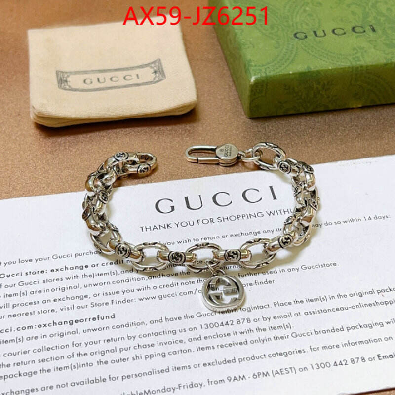 Jewelry-Gucci best knockoff ID: JZ6251 $: 59USD