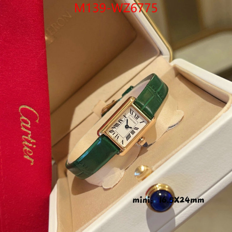 Watch(4A)-Cartier is it illegal to buy dupe ID: WZ6775 $: 139USD