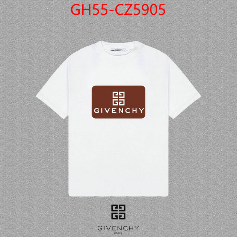 Clothing-Givenchy what is a 1:1 replica ID: CZ5905 $: 55USD