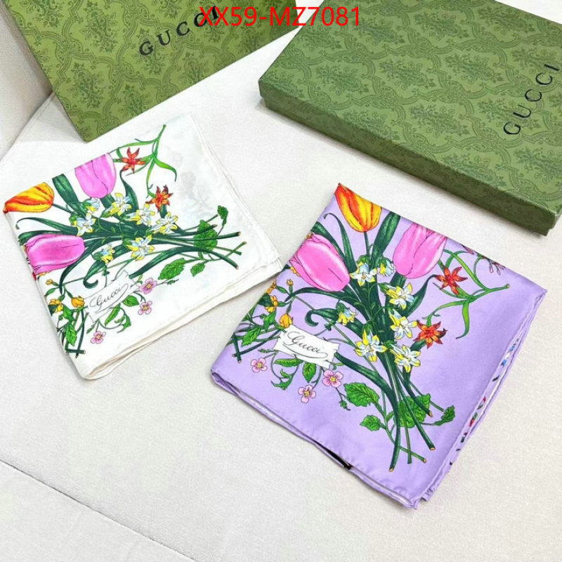 Scarf-Gucci what is a counter quality ID: MZ7081 $: 59USD