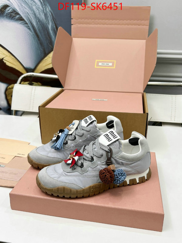 Women Shoes-Miu Miu quality replica ID: SK6451 $: 119USD