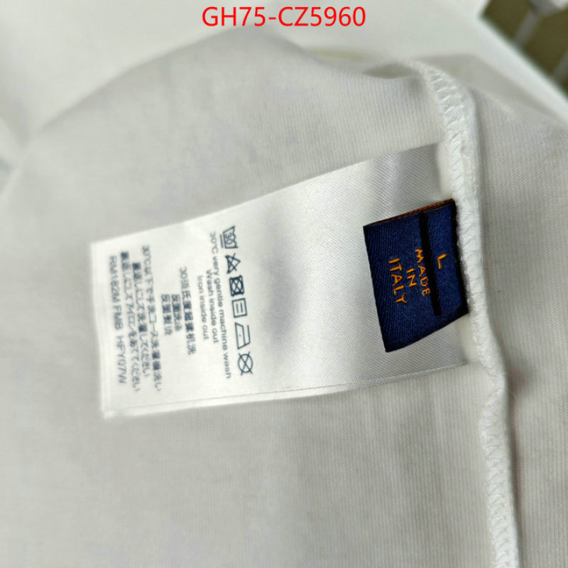 Clothing-LV what's the best to buy replica ID: CZ5960 $: 75USD