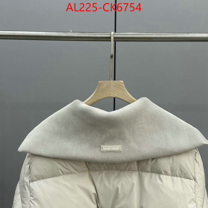 Down jacket Women-Miu Miu best replica 1:1 ID: CK6754 $: 225USD