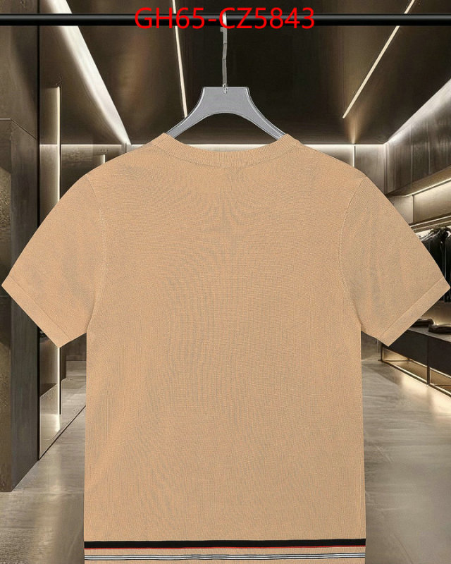 Clothing-Burberry best quality fake ID: CZ5843 $: 65USD