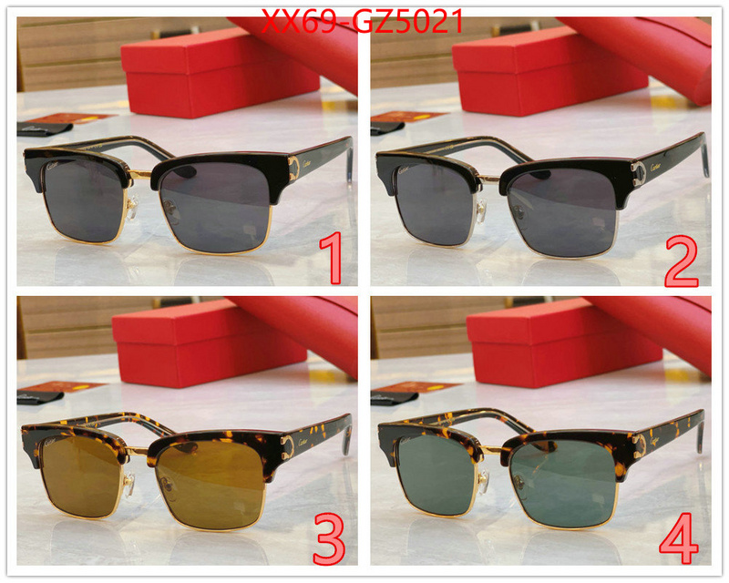 Glasses-Cartier fake high quality ID: GZ5021 $: 69USD