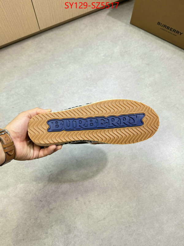 Men Shoes-Burberry aaaaa class replica ID: SZ5517 $: 129USD