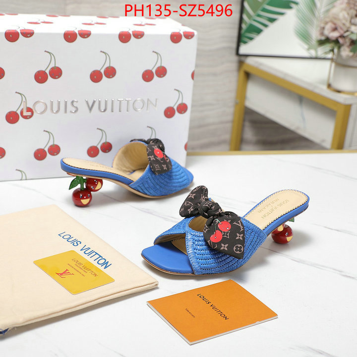 Women Shoes-LV designer wholesale replica ID: SZ5496 $: 135USD