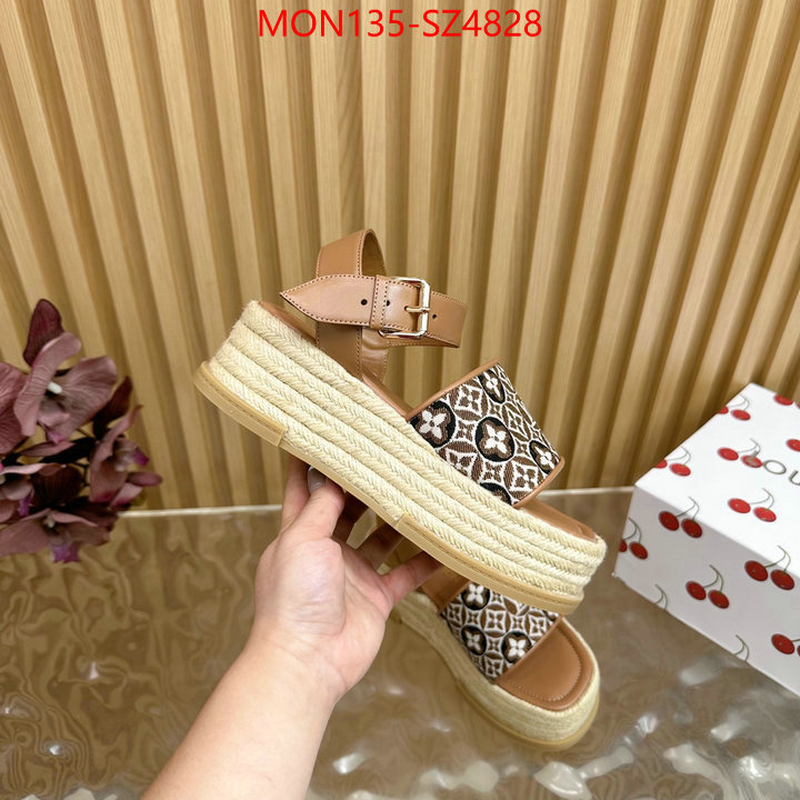 Women Shoes-LV wholesale replica shop ID: SZ4828 $: 135USD