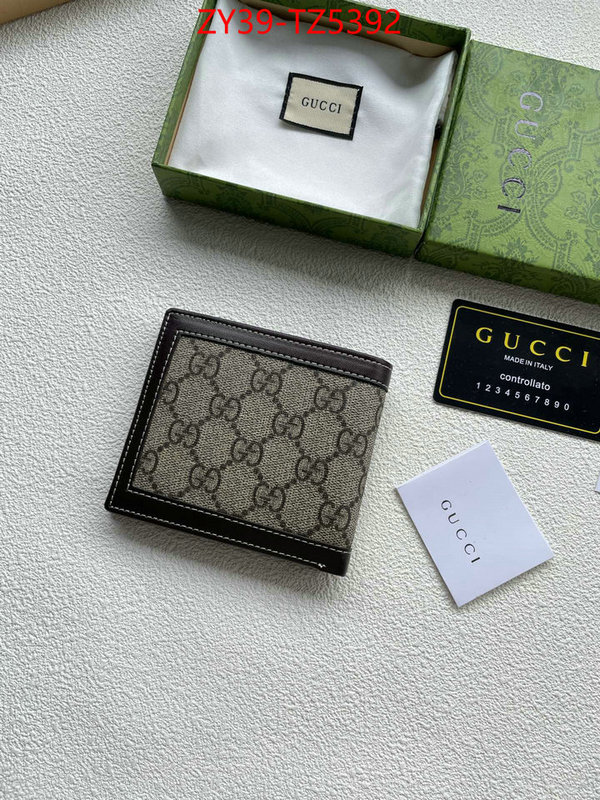 Gucci Bags(4A)-Wallet- what best designer replicas ID: TZ5392 $: 39USD,