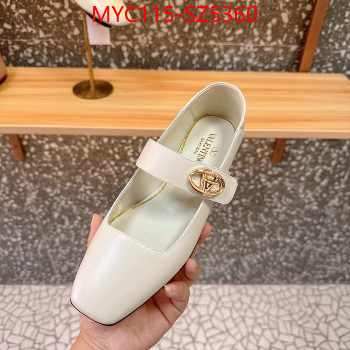 Women Shoes-Valentino aaaaa+ replica ID: SZ5360 $: 115USD
