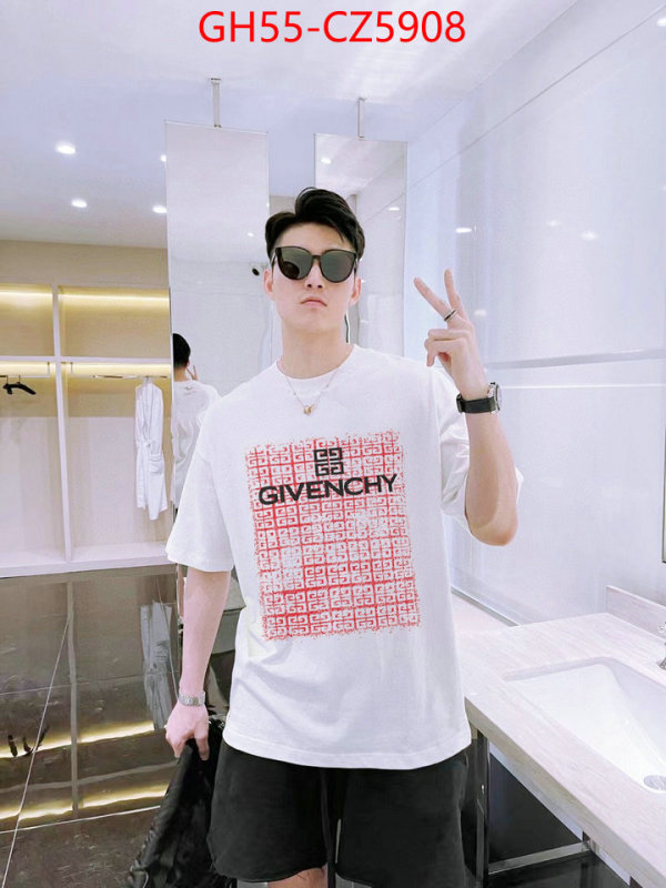 Clothing-Givenchy shop the best high quality ID: CZ5908 $: 55USD