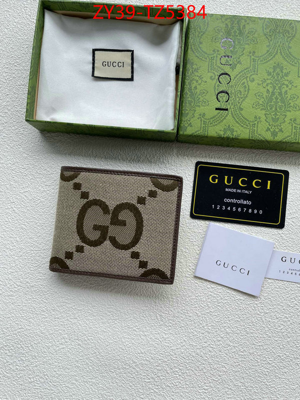 Gucci Bags(4A)-Wallet- best like ID: TZ5384 $: 39USD,