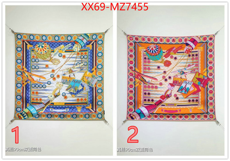 Scarf-LV luxury cheap ID: MZ7455 $: 69USD
