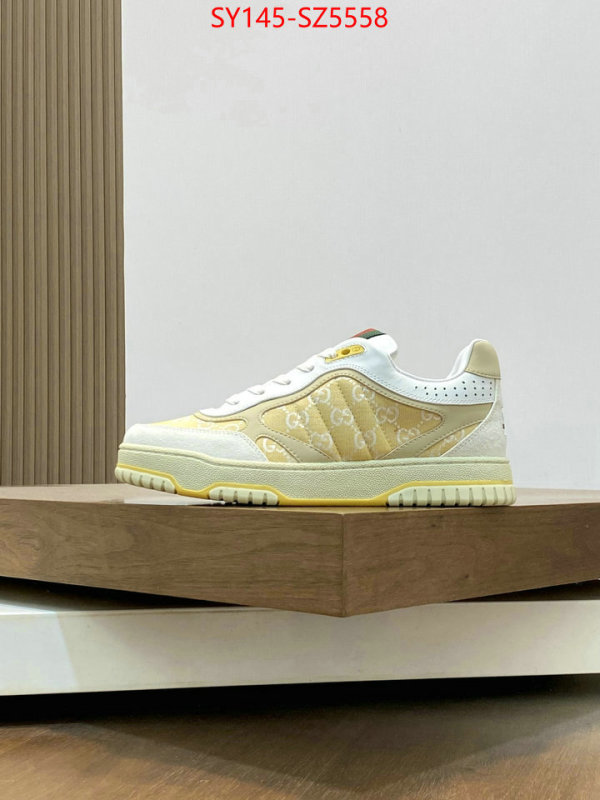 Men Shoes-Gucci what is a 1:1 replica ID: SZ5558 $: 145USD