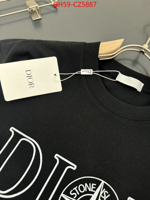 Clothing-Dior what is aaaaa quality ID: CZ5887 $: 59USD