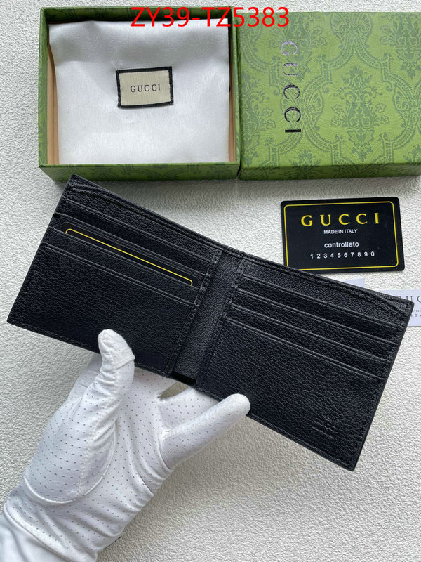 Gucci Bags(4A)-Wallet- how to find designer replica ID: TZ5383 $: 39USD,