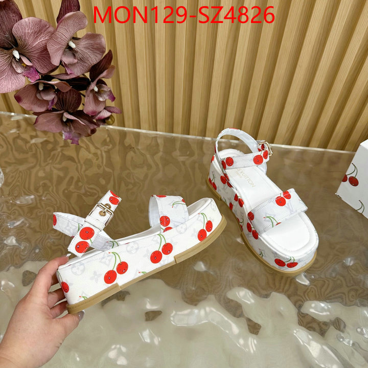 Women Shoes-LV buy replica ID: SZ4826 $: 129USD